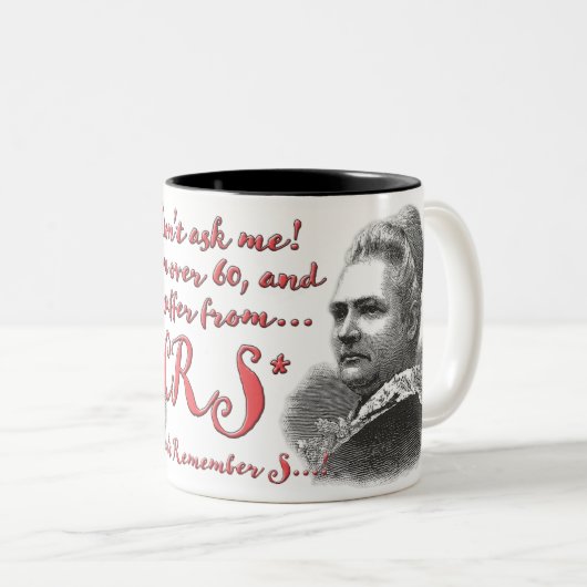 Impossible de se souvenir des trucs 11oz Mug (Devant droit)