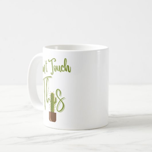 Impossible de toucher cette tasse (Devant gauche)