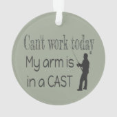 Impossible de travailler Humour de pêche (dos)