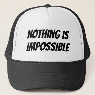 Impossible n'est pas français casquette de