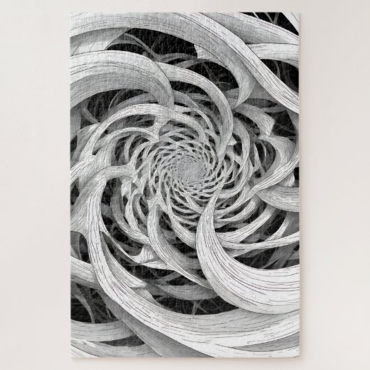 Impossible Puzzle Abstract Swirl - Hard Jigsaw (Vertical)