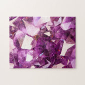 Impossible Puzzle - Amethyst Gem Macro (Horizontal)