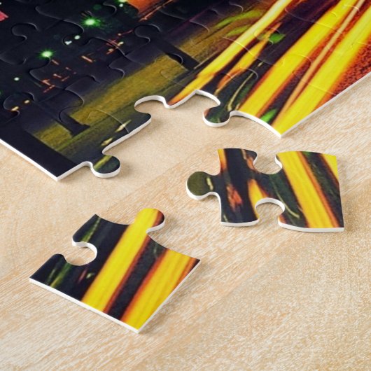 Impossible Puzzle - Arc de Triomphe, Parijs, Frank Legpuzzel (Zijkant)