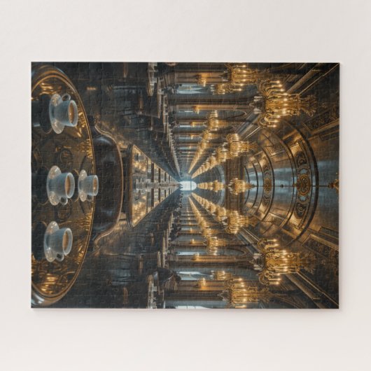 impossible puzzle - Café sans fin réflexions (Horizontal)