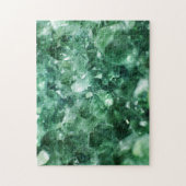 Impossible Puzzle - Emerald Gem Macro (Vertical)