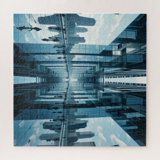 impossible puzzle - Mirror city (Horizontal)