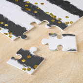 Impossible puzzles noir rose drôle gag cadeau (Côté)