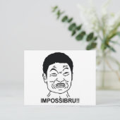 Impossibru Briefkaart (Staand voorkant)