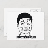 Impossibru Briefkaart (Voorkant / Achterkant)