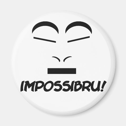 Impossibru Magneet (Voorkant)