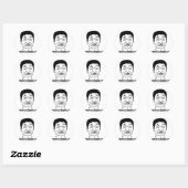 Impossibru Ronde Sticker (Vel)