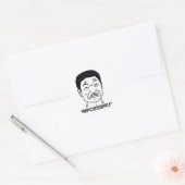 Impossibru Ronde Sticker (Envelop)