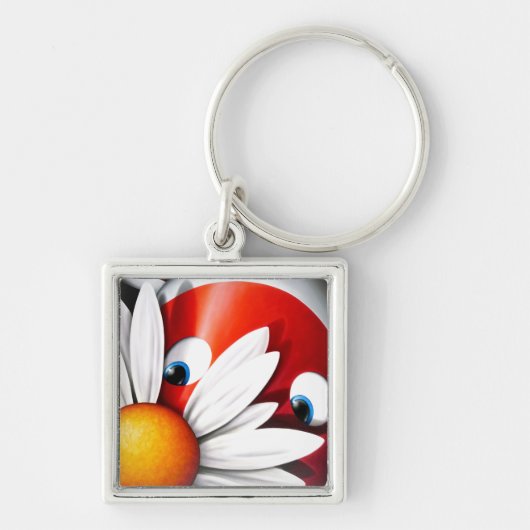 Impossimal© - "Vergeet me niet" Sleutelhanger (Voorkant)