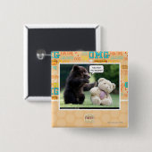 Imposter! Vierkante Button 5,1 Cm (Voorkant /achterkant)