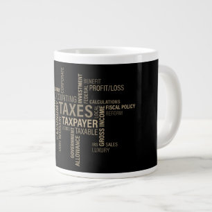 "Impôts" Jumbo Mug