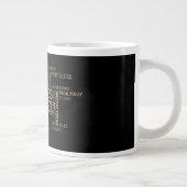 "Impôts" Jumbo Mug (Droite)