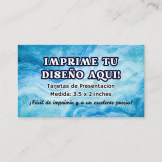 Impresion para Tarjetas de Presentacion Negocio Visitekaartje