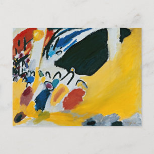 Impressie III (Concert) van Wassily Kandinsky Briefkaart