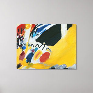 Impressie III (Concert) van Wassily Kandinsky Canvas Afdruk