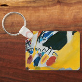 Impressie III (Concert) van Wassily Kandinsky Sleutelhanger (Achterkant)