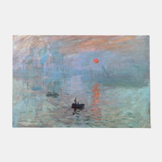 Impressie, Sunrise, Claude Monet Deurmat (Voorkant)