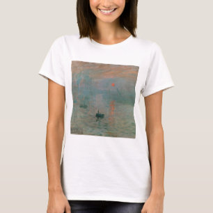 Impressie, Sunrise door Claude Monet T-shirt