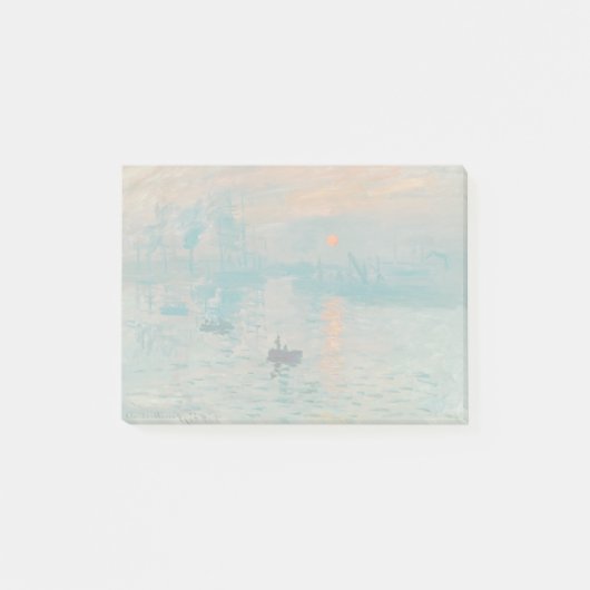 Impressie Zonsopgang Claude Monet  Post-it® Notes (Voorkant)