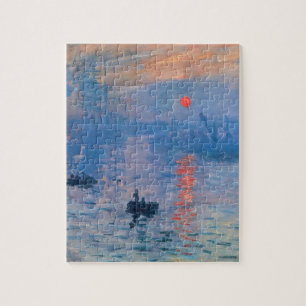 Impressie, zonsopgang door Claude Monet Legpuzzel