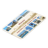 Impressies van St. Augustine, Florida Magneet (Linkerzijde)