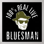 Impression 100 % Bluesman (Devant)