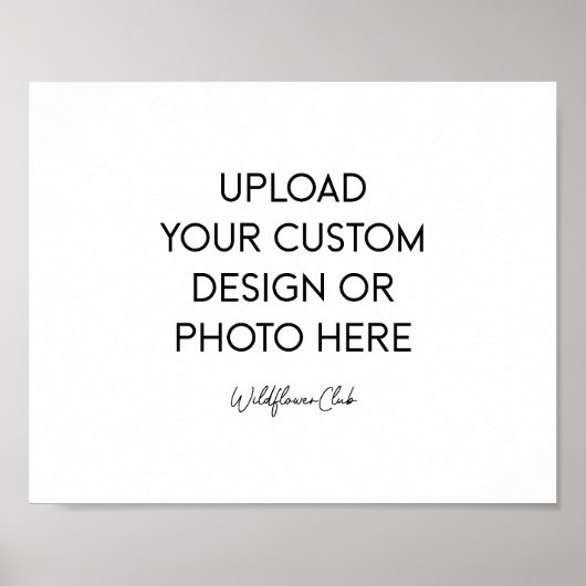 Impression 8x10 - Paysage (carton) (Devant)