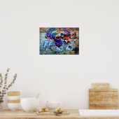 Impression à base de tableau - grand (Cuisine)