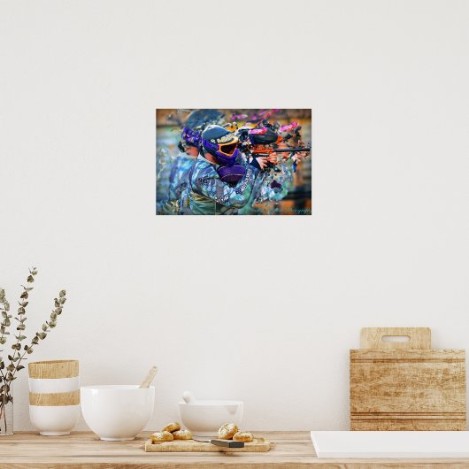 Impression à base de tableau - grand (Cuisine)