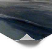 Impression à grande couche - Bleu (Coin)