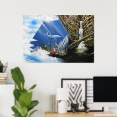 Impression à haute énergie de peinture à l'huile (Bureau à domicile)