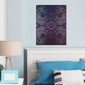 Impression à l'huile d'argent incorporée (In situ (chambre))