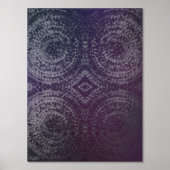 Impression à l'huile d'argent incorporée (Recto)