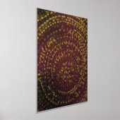 Impression à l'huile dorée Twinkle Lights (Poser)