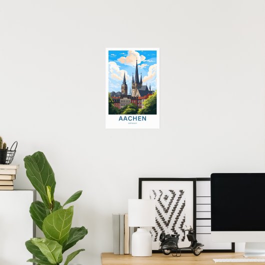 Impression Aachen Allemagne (Bureau à domicile)
