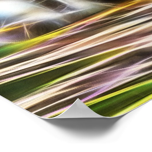 Impression Abstraite de tigre blanc (Coin)