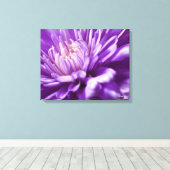 Impression Abstraite en toile florale (Insitu (Plancher de Bois))