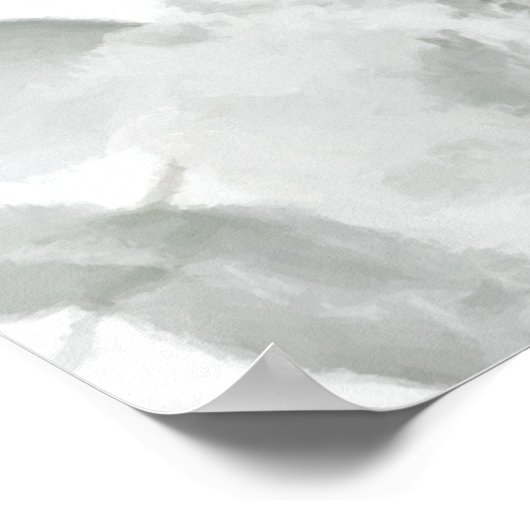 Impression Abstraite Feuille verte (Coin)