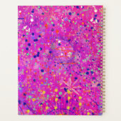 Impression abstraite Jubilé Magenta (Dos)