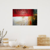 Impression Abstraite moderne - Affiches minimalist (Cuisine)