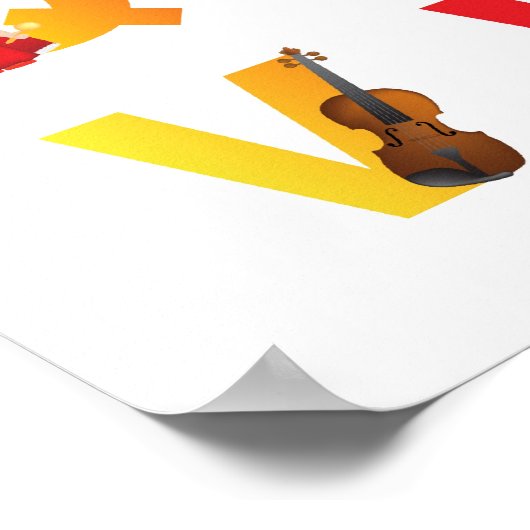 impression alphabétique encadrée (Coin)