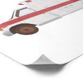 Impression ambulance décoration chambre d'enfant (Coin)