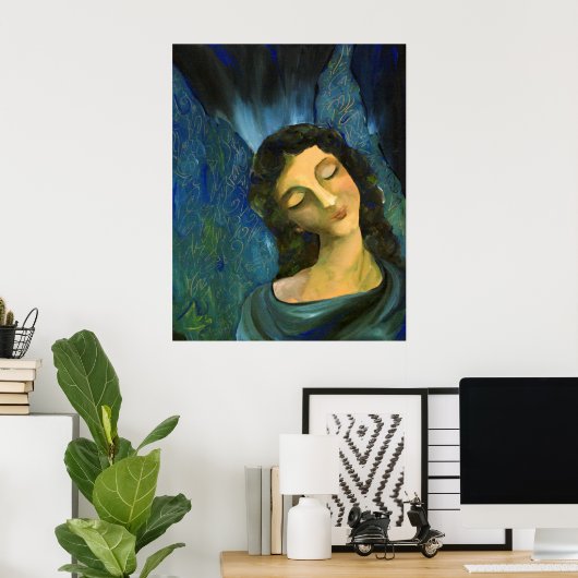 Impression Angle bleu (Bureau à domicile)