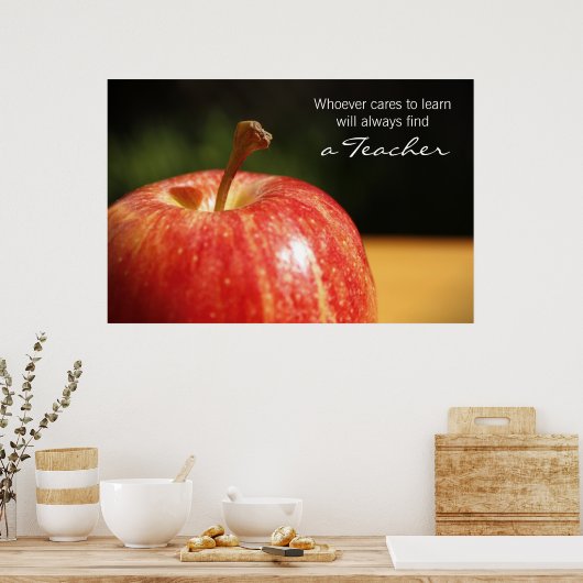 Impression Apple de l'enseignant (Cuisine)