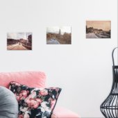 Impression aquarelle 3 routes (Salon)