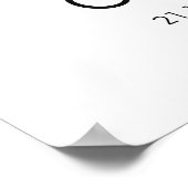 Impression aquarelle de la plage de Cancun, palmie (Coin)